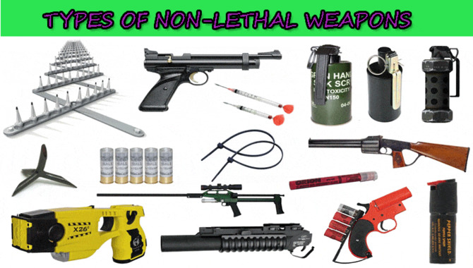 8 Types of Best Non Lethal Home Defense Weapons List