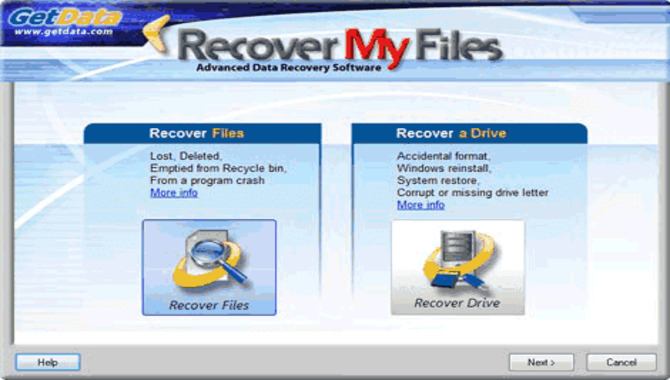Retrieve Lost Files Using Data Recovery Software Application