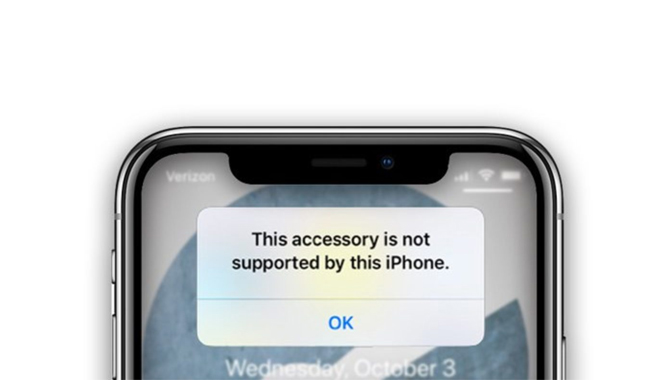 Remove Other Accessories Not Related To iPhone 7