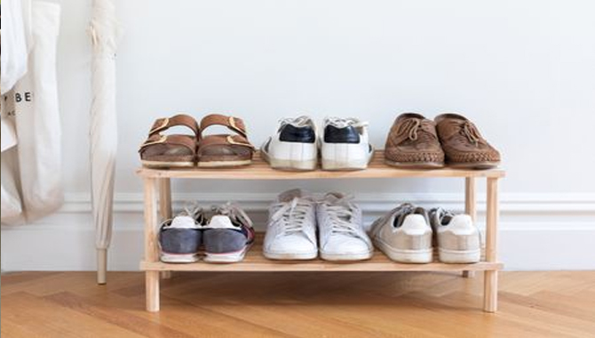 Turn Your Suitcase Into Shoe Rack