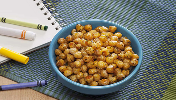 13)Baked chickpeas