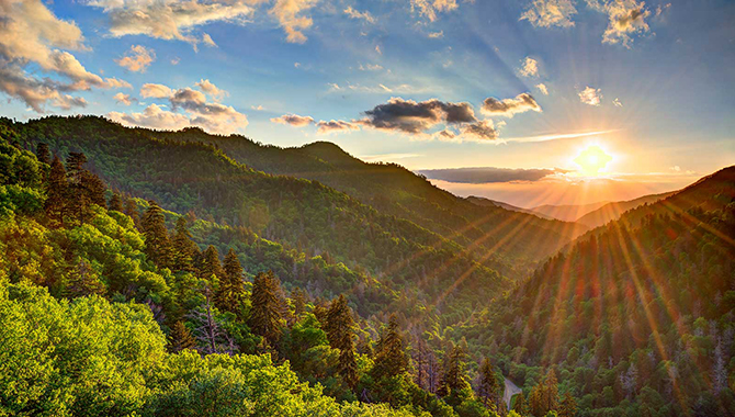 How about spending 2 days in the Smoky mountain