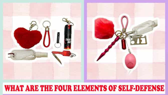 What Are The Four Elements Of Self-Defense
