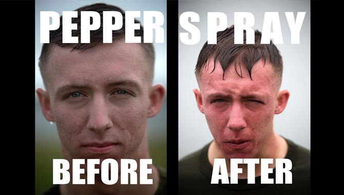 What Effects can Pepper Spray result in