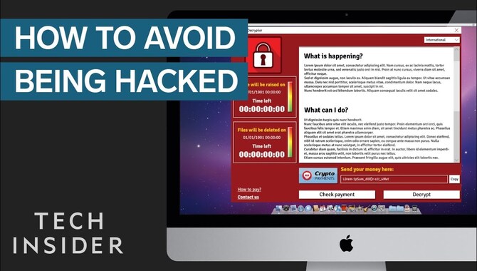 What Can You Do To Prevent Hackers From Getting Into Your PC