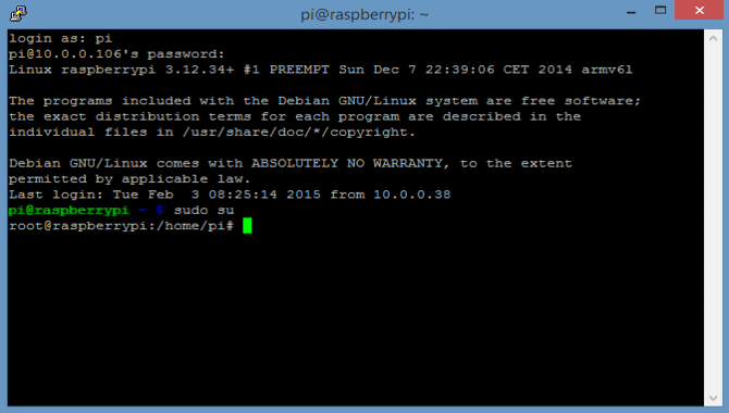 Commands To Use From The Raspberry Pi Command Line