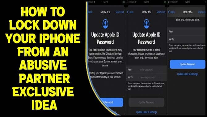 How To Lock Down Your iPhone From An Abusive Partner