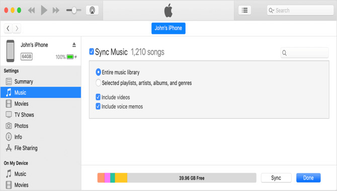 How To Sync Your Iphone & Ipad Using Itunes