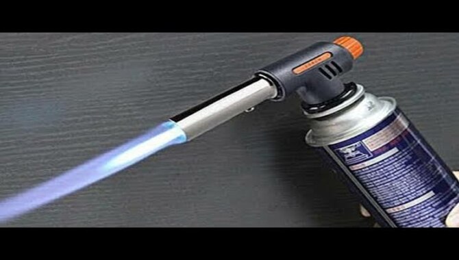 Setting Up And Storing A Blowtorch Safely